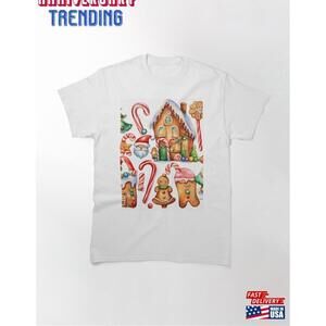 Watercolor Christmas Pattern In White Background Papa Unisex Classic